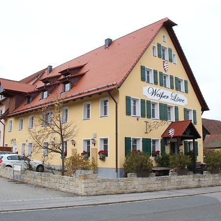 Hotel Gasthof Weisser Loewe 부르그탄 외부 사진