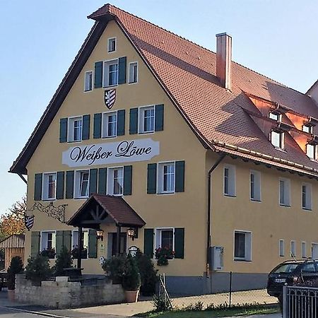 Hotel Gasthof Weisser Loewe 부르그탄 외부 사진